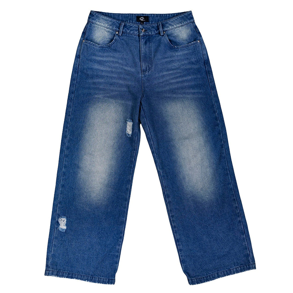 BAGGY DISTRESSED JEANS