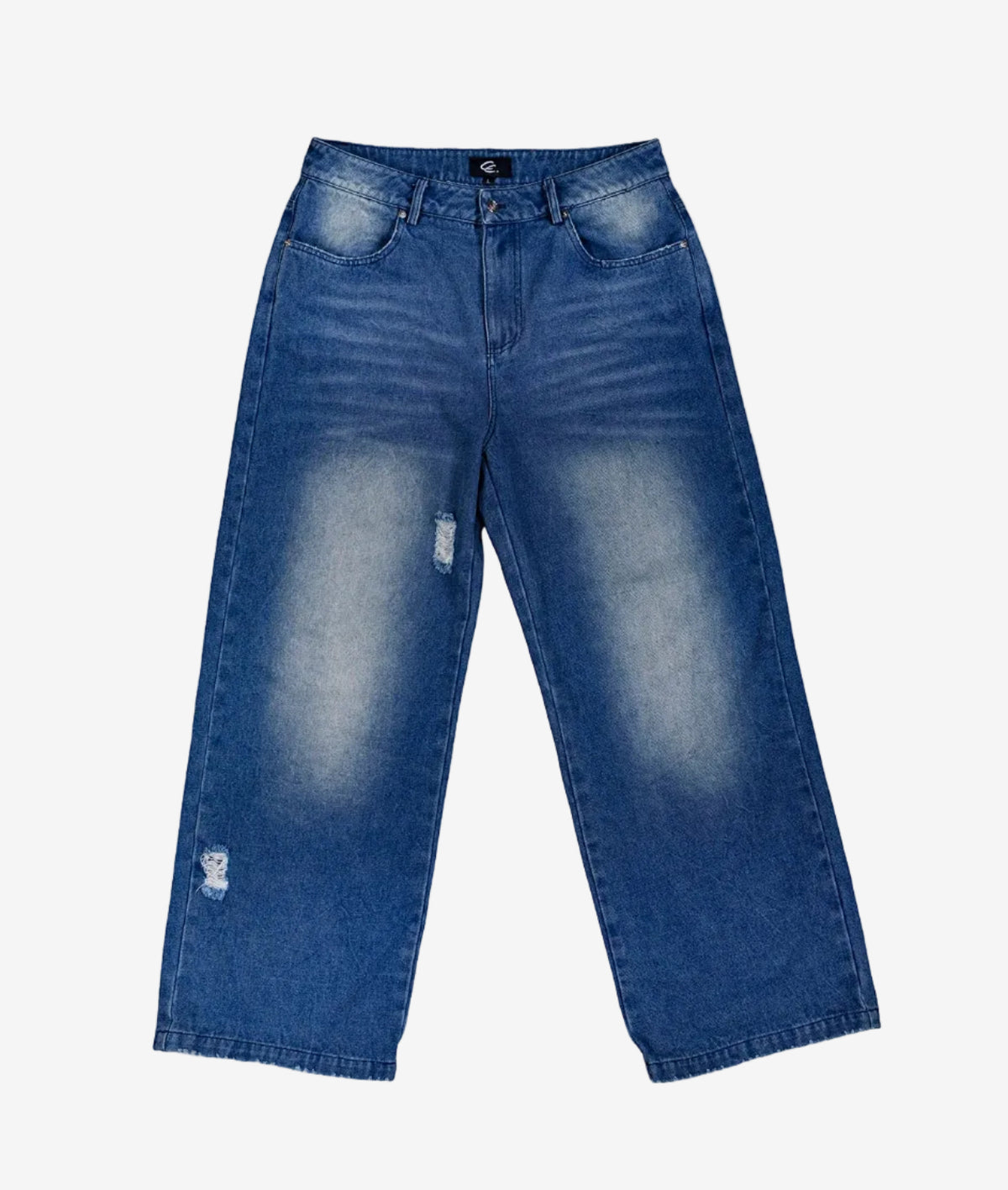 BAGGY DISTRESSED JEANS