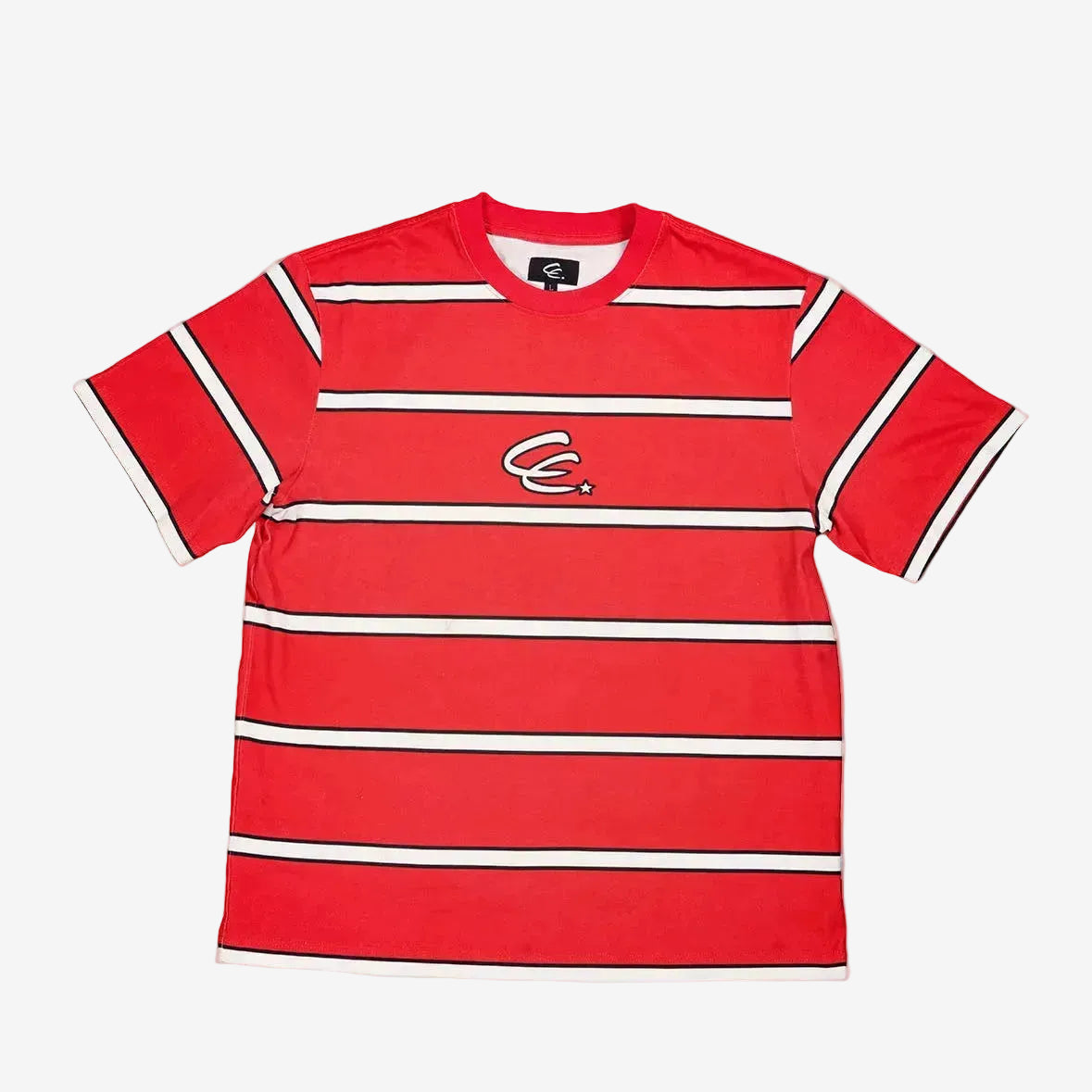 RED STRIPED TEE