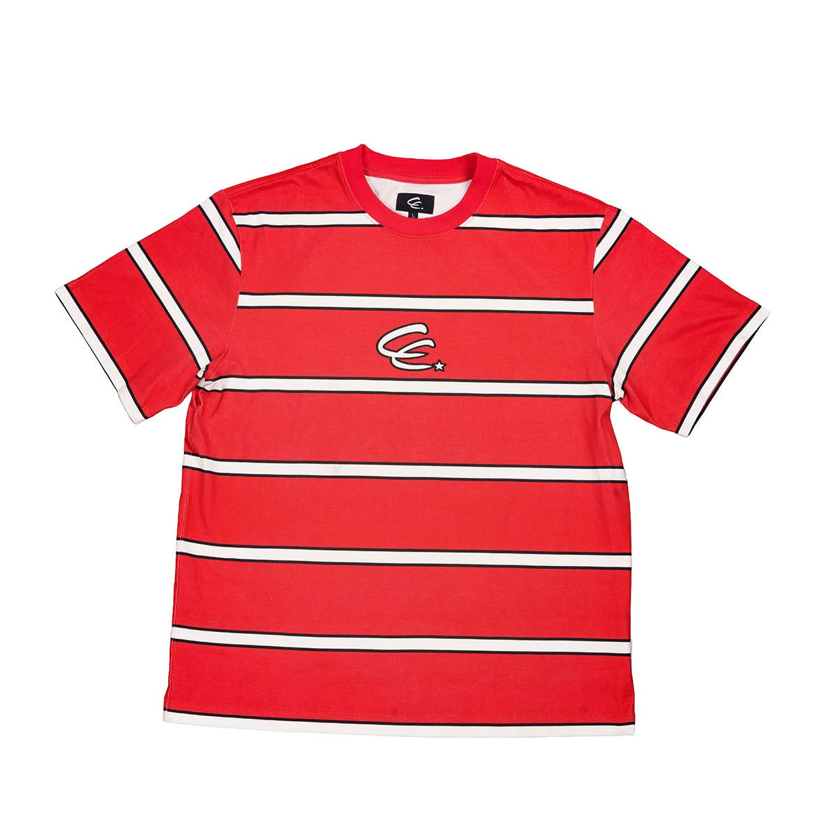 RED STRIPED TEE