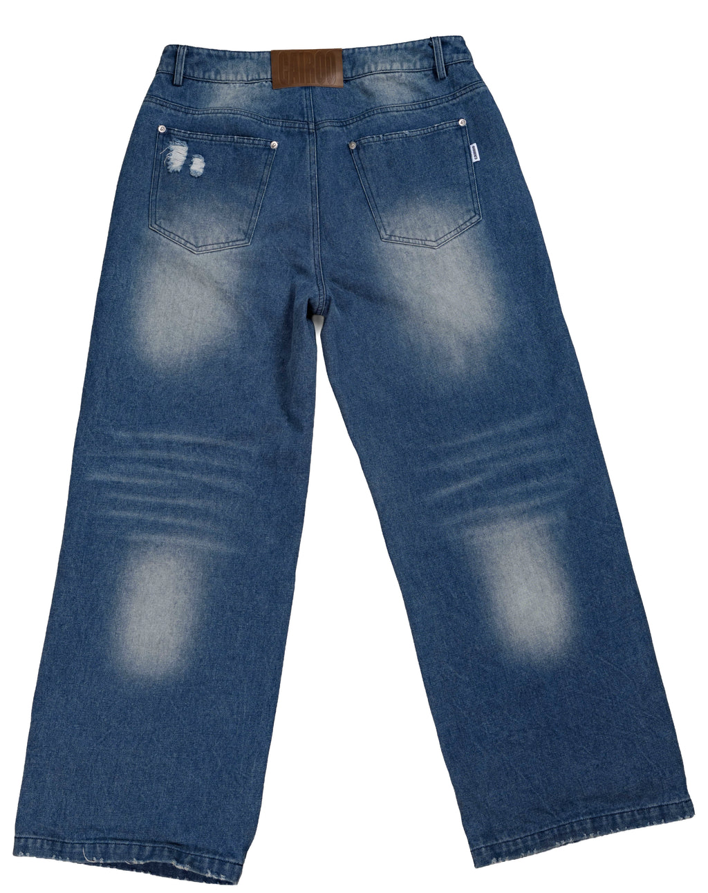 BAGGY DISTRESSED JEANS