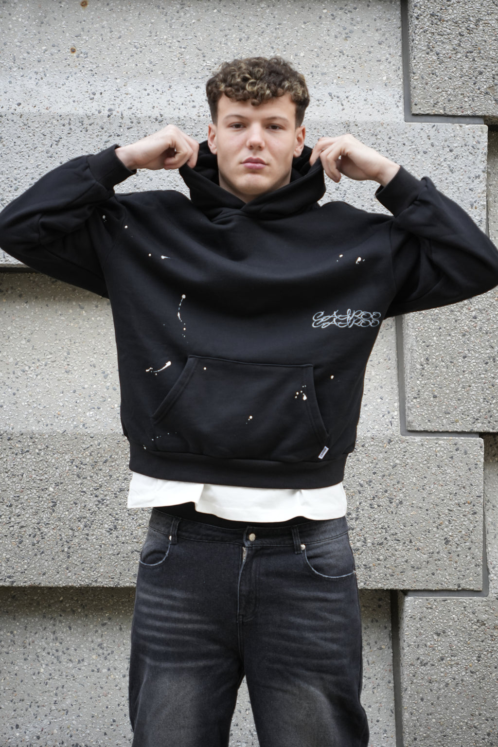 PAINT SPLATTER HOODIE