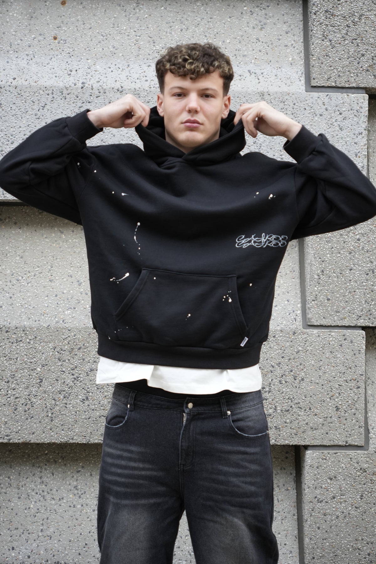 PAINT SPLATTER HOODIE