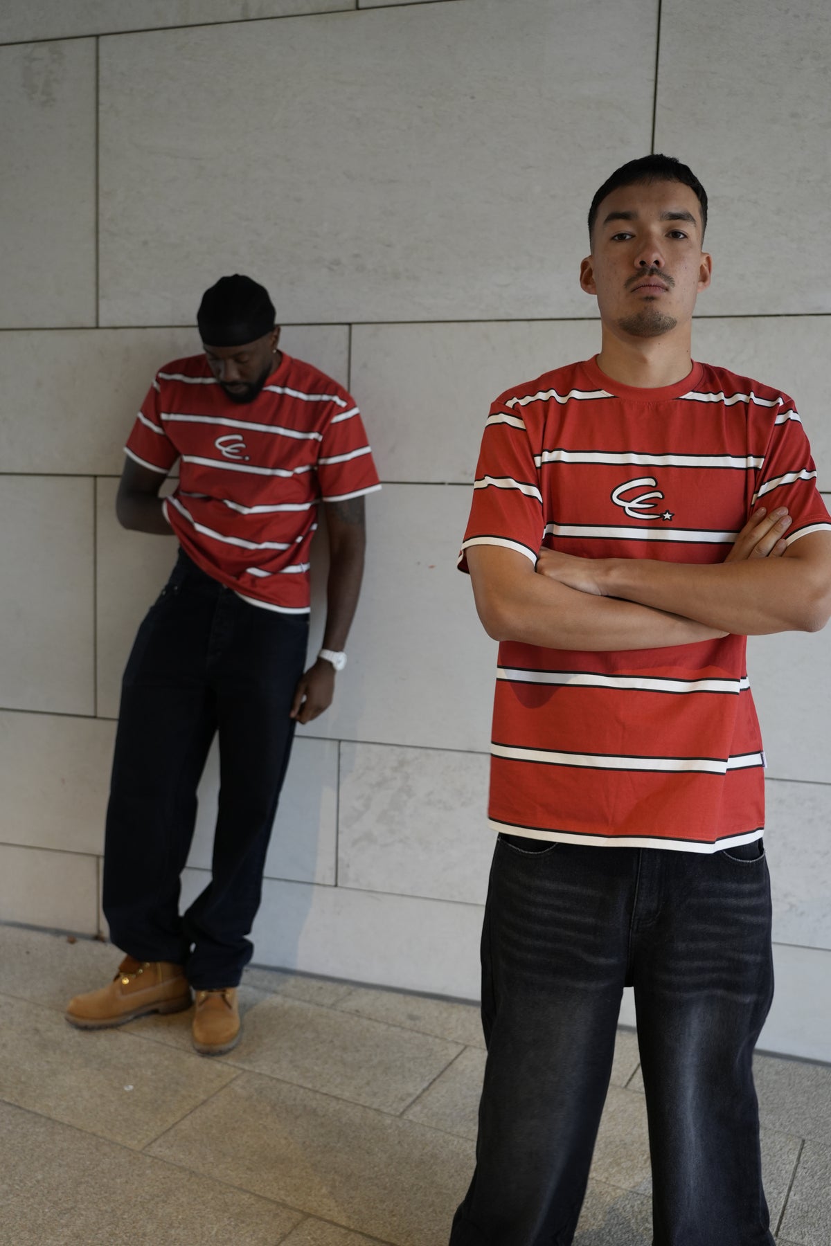 RED STRIPED TEE